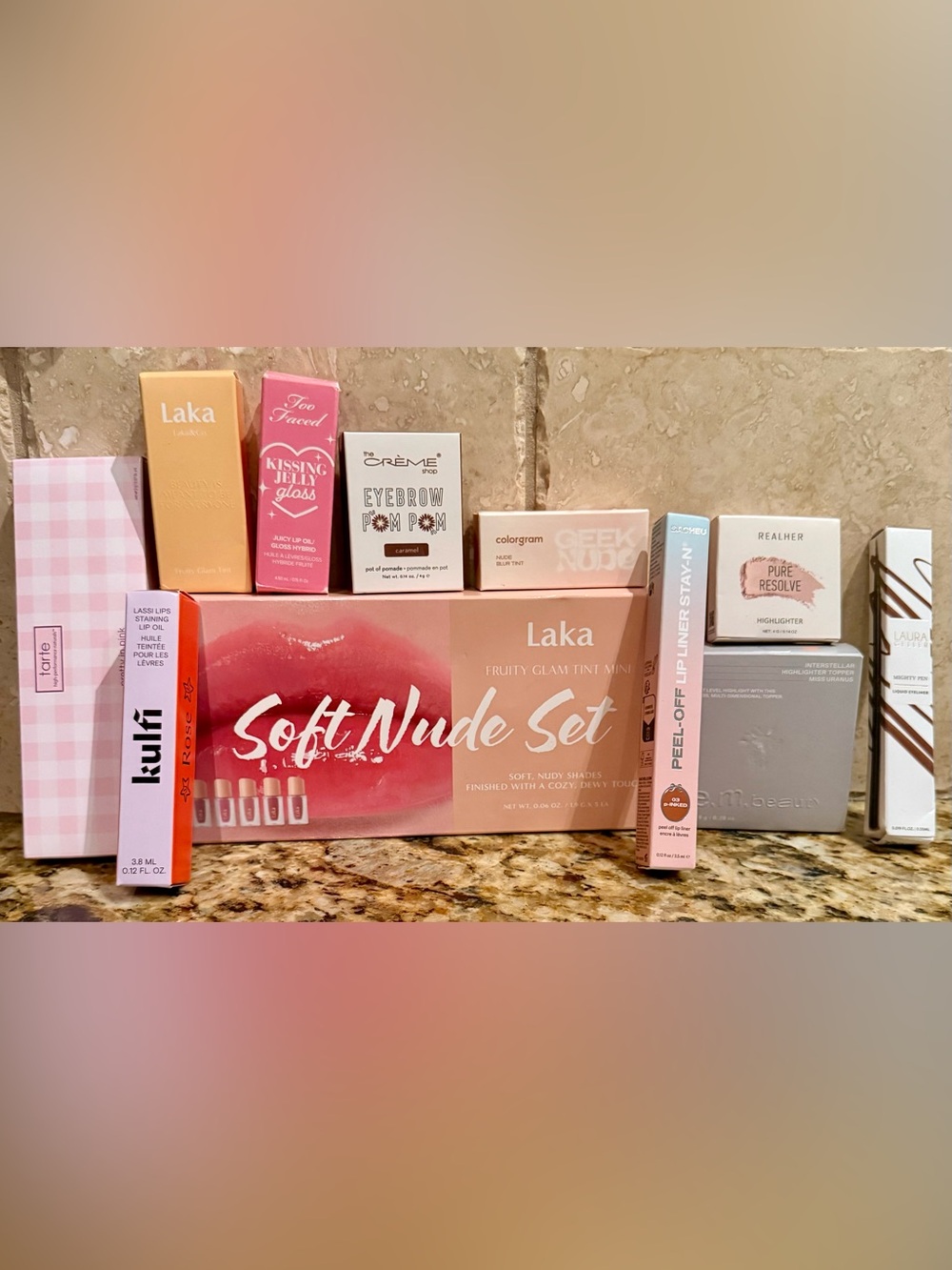 Tarte Pretty in Pink palette mega makeup bundle gift set